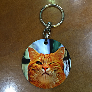 מחזיקי מפתחות מעץ סובלימציה